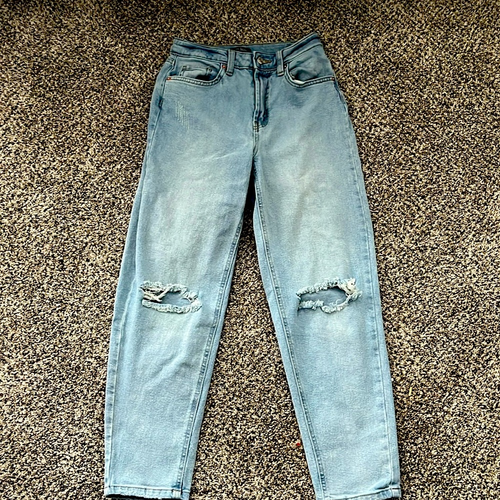 High wasted tapered jeans Wild fable Size 0